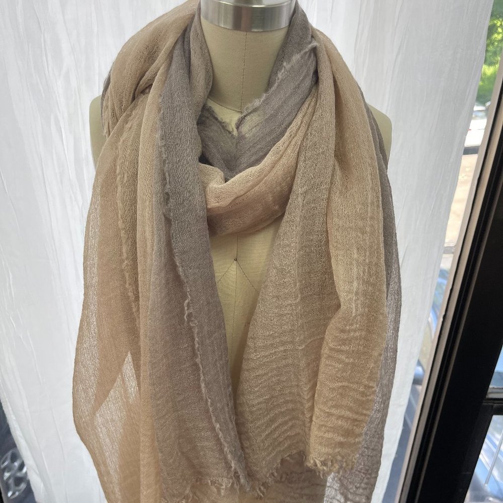 Free People Ombré Scarf Pink